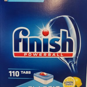 Power Balls-Finish Powerball Classic Complete Clean Lemon Sparkle 110 Tabs (BX)