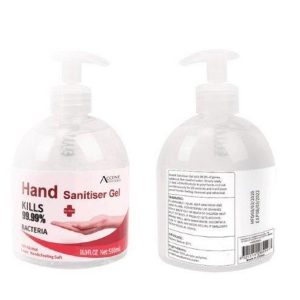 Hand Sanitisers-Accent Concepts Hand Sanitiser Gel 70% Alcohol 16.9 FL OZ 500mL (EA)