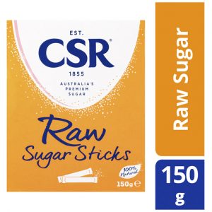 CSR Raw Sugar Sticks 150g