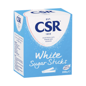 CSR White Sugar Sticks 50 pack 150g