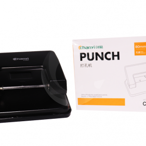 Desktop Medium 2 Hole Punch Black