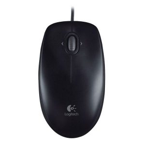 Logitech Corded Mouse Black M100R