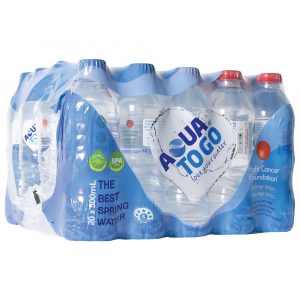 Aqua to Go Premium Spring Water 500mL 20 Pack