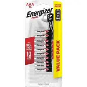 Energizer Max AAA Batteries 16 pack