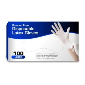 Latex Hand Gloves 100