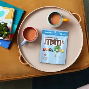 M&M's Crunchy Cookie Milk Chocolate Snack & Share Bag 120g